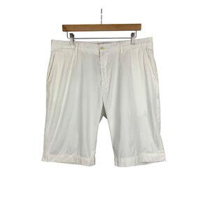 Polo Ralph Lauren Mens White Cotton Shorts Size 36
